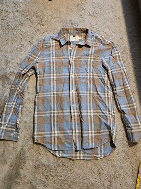 Topman plaid flannel small